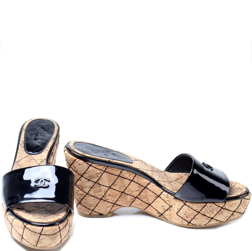 Patent Wedges | Keeks Designer Handbags