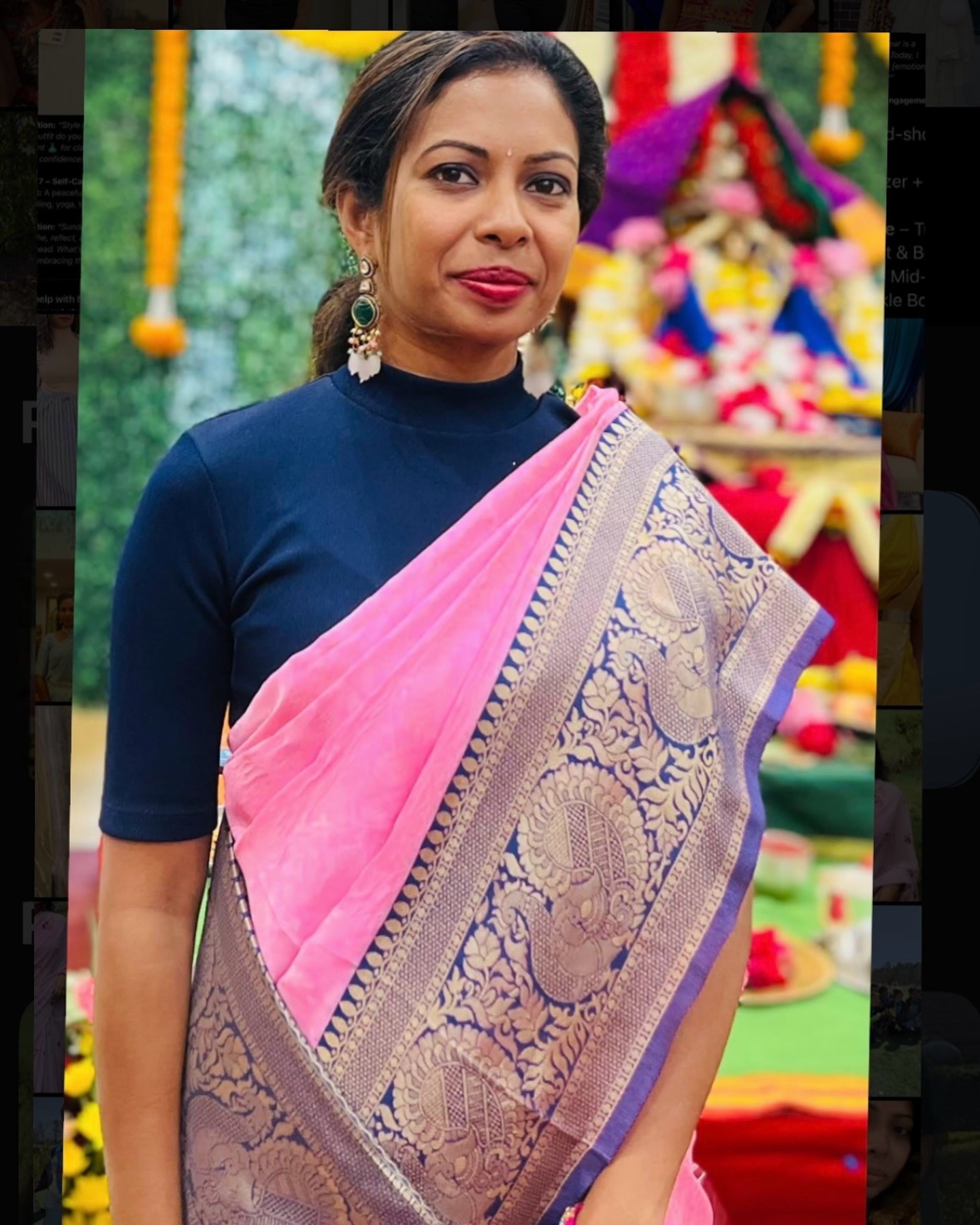 Blue crop top : click below for crop top link to purchasee 
Paired with traditional saree tops to sarees #amazonfashionfinds 

From dreams to reality—we wear many roles, and we own them all. Happy Women’s Day to the queens who do it all! 👑✨ #WomenOfPower #womensday2025