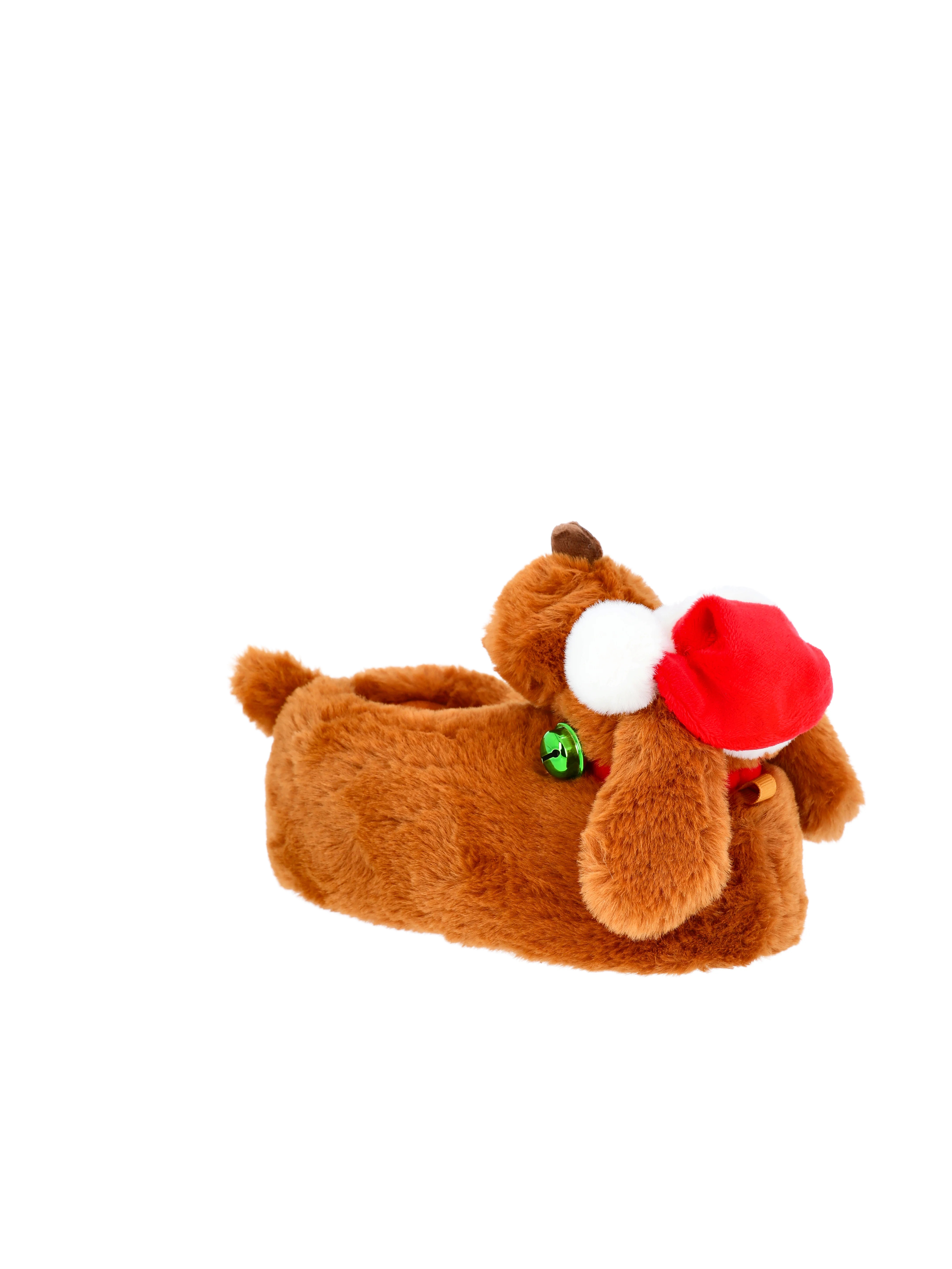 The Grinch Toddler and Kids Faux Fur 3D Slippers | Walmart (US)