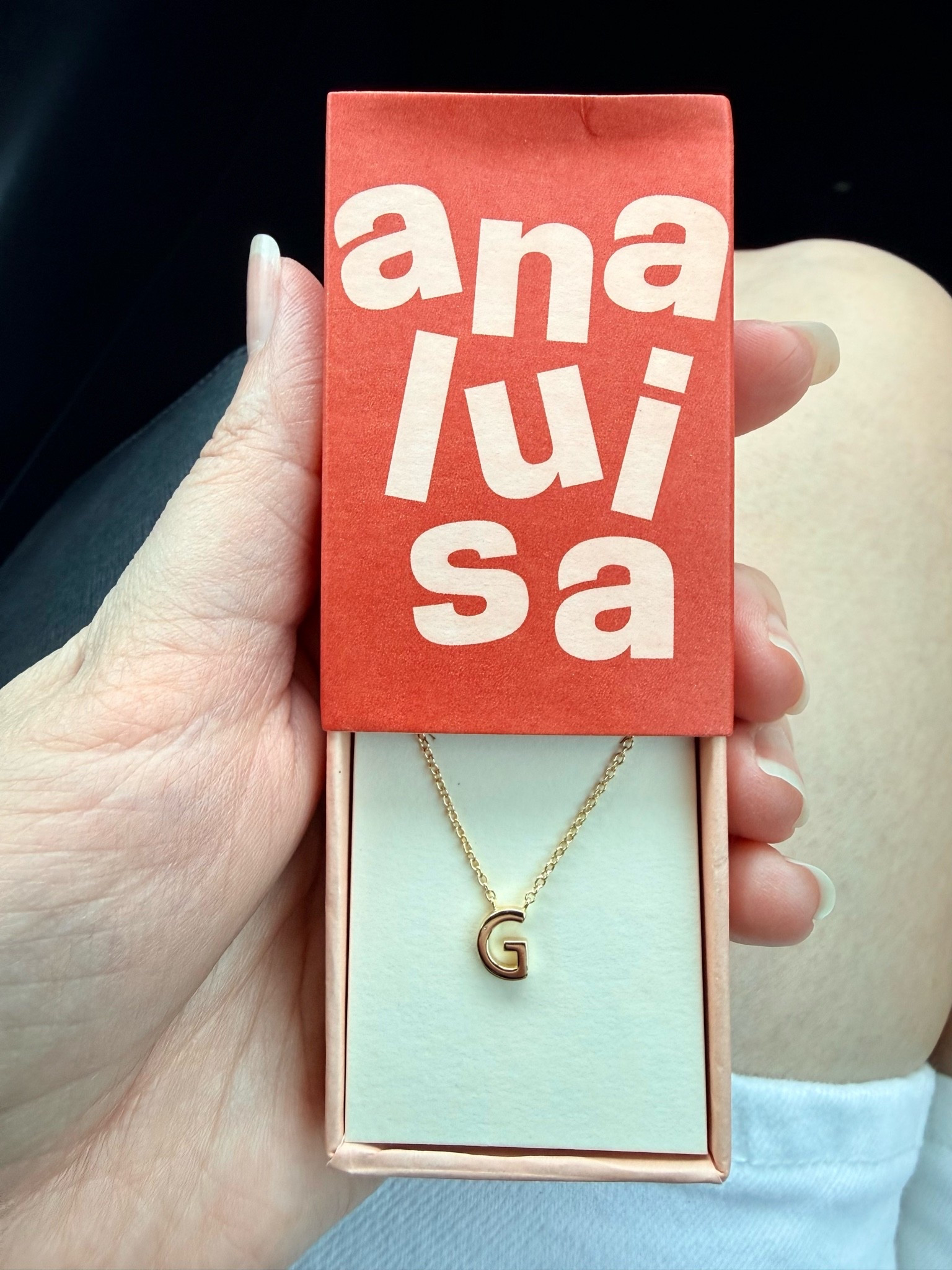 ✨Super cute initial necklace from Ana Luisa! The packaging is adorable, too, making it such a perfect gift. Each piece comes with a 2-year warranty and is designed for everyday wear—tarnish-free, water-resistant, and hypoallergenic.

#LTKSeasonal #LTKmomlife #LTKWorkwear
