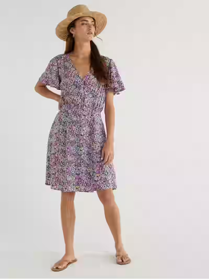 Time and Tru Women's Barely There Sandals, Wide Width Available | Walmart (US)