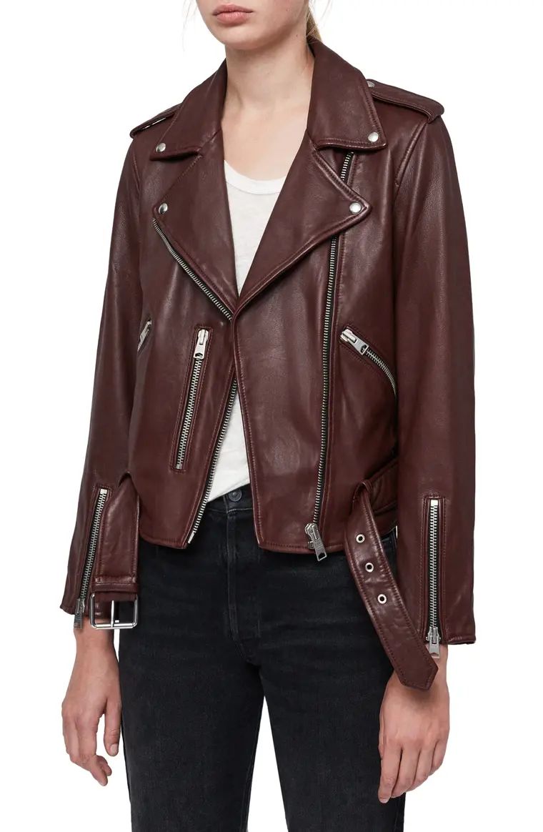 Balfern Leather Biker Jacket | Nordstrom