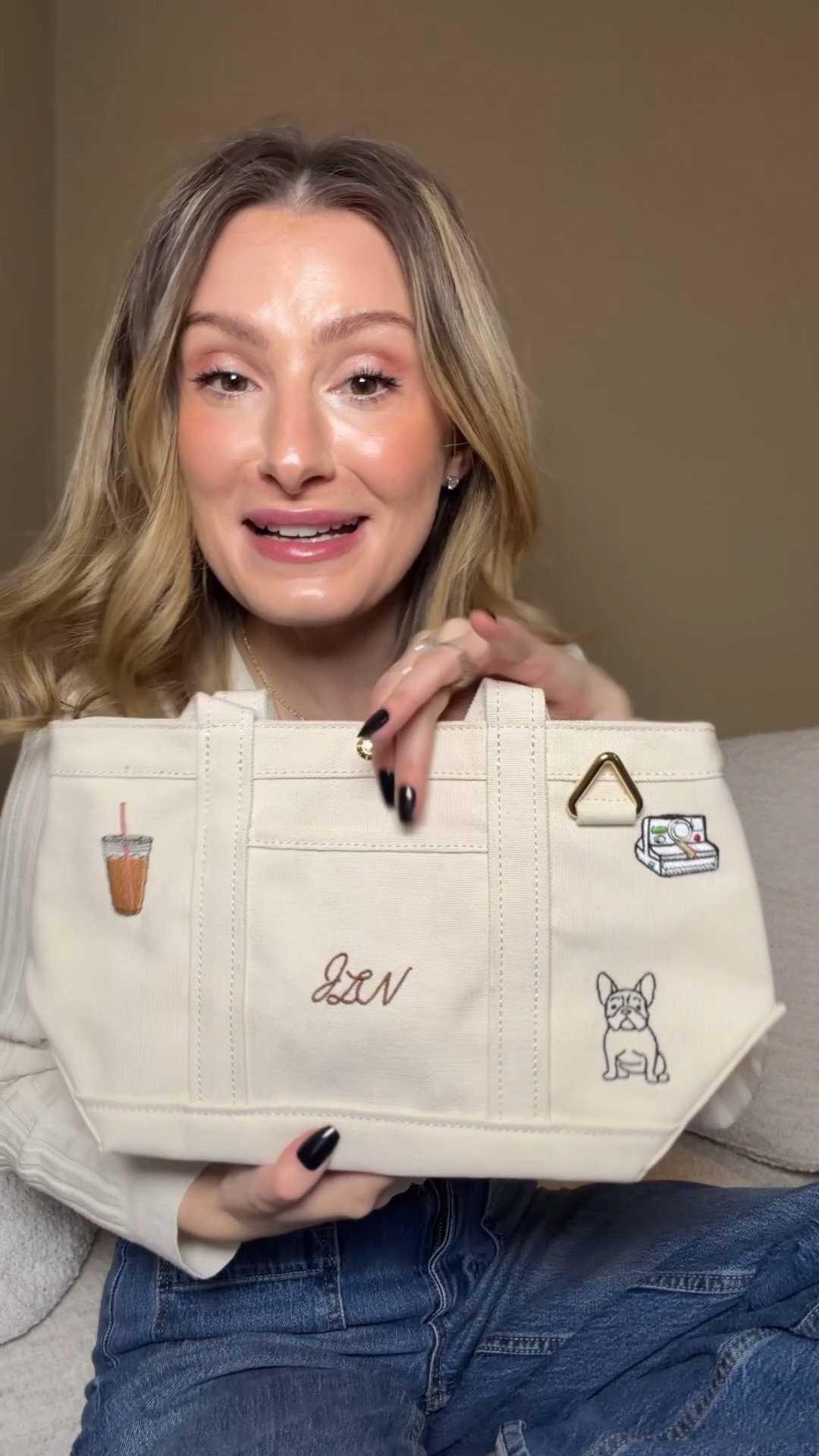 Yall know we love customizable bags here and this one might be the cutest yet! I FB ads know be better than I know myself and recommended this adorable personalized embroidered tote form Baublebar and I immediately added to cart! 

This is the small tote which allows 4 different embroidered patches and you get to choose them. You can also embroider a name or initials as one of your patches.

I added an iced coffee patch (but we’re pretending it’s a fountain Diet Pepsi, my initials, a Polaroid camera patch because I love film and a frenchie for my lil Omaha & Luna ❤️

This bag would make a great gift for any occasion although shipping time can take a bit for customized options so it may not arrive in time for Christmas but would make a great gift for Valentine’s Day, birthday or any gift giving occasion. 

I actually really love this does for bridesmaid gifts ❤️ you could customize each one for your bridesmaids to show their favorite things and personalities and fill it with goodies ❤️



#LTKGiftGuide #LTKWedding #LTKHoliday