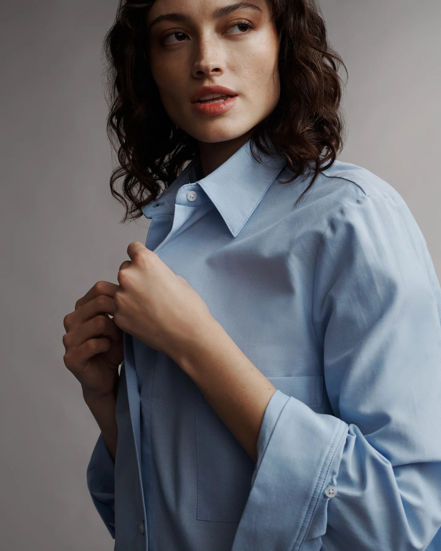 New Morning After Shirt in Oxford Cotton Shirting | TWP