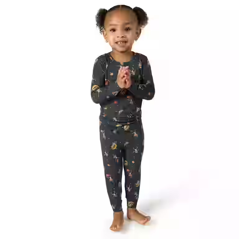 Modern Moments by Gerber Toddler Neutral Halloween Pajama Set, 2-Piece, Sizes 12M-5T | Walmart (US)