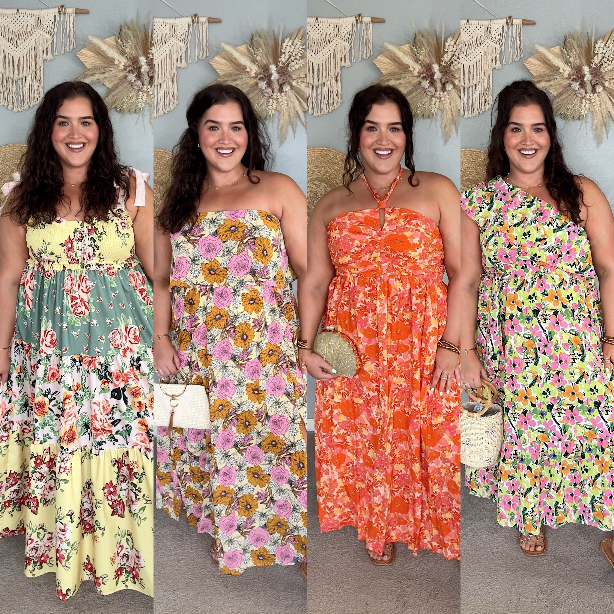 Amazon floral print maxi dresses under $45 💐 Wearing size XL/XXL
Vacation outfit inspo, resort wear, garden party, wedding guest, casual dress 

#LTKMidsize #LTKFindsUnder50 #LTKStyleTip