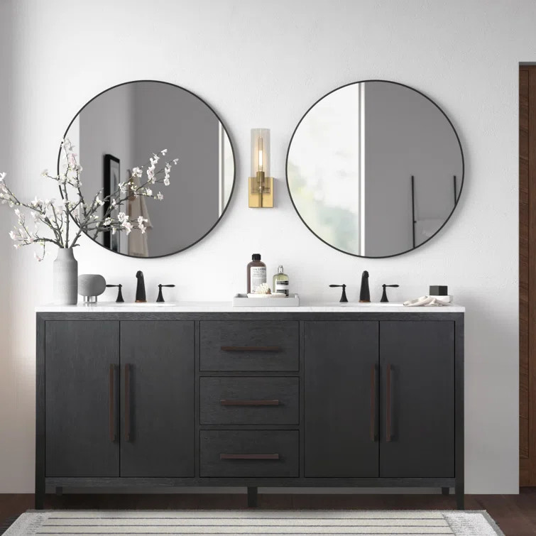 Alsup 72" Double Bathroom Vanity | Wayfair North America