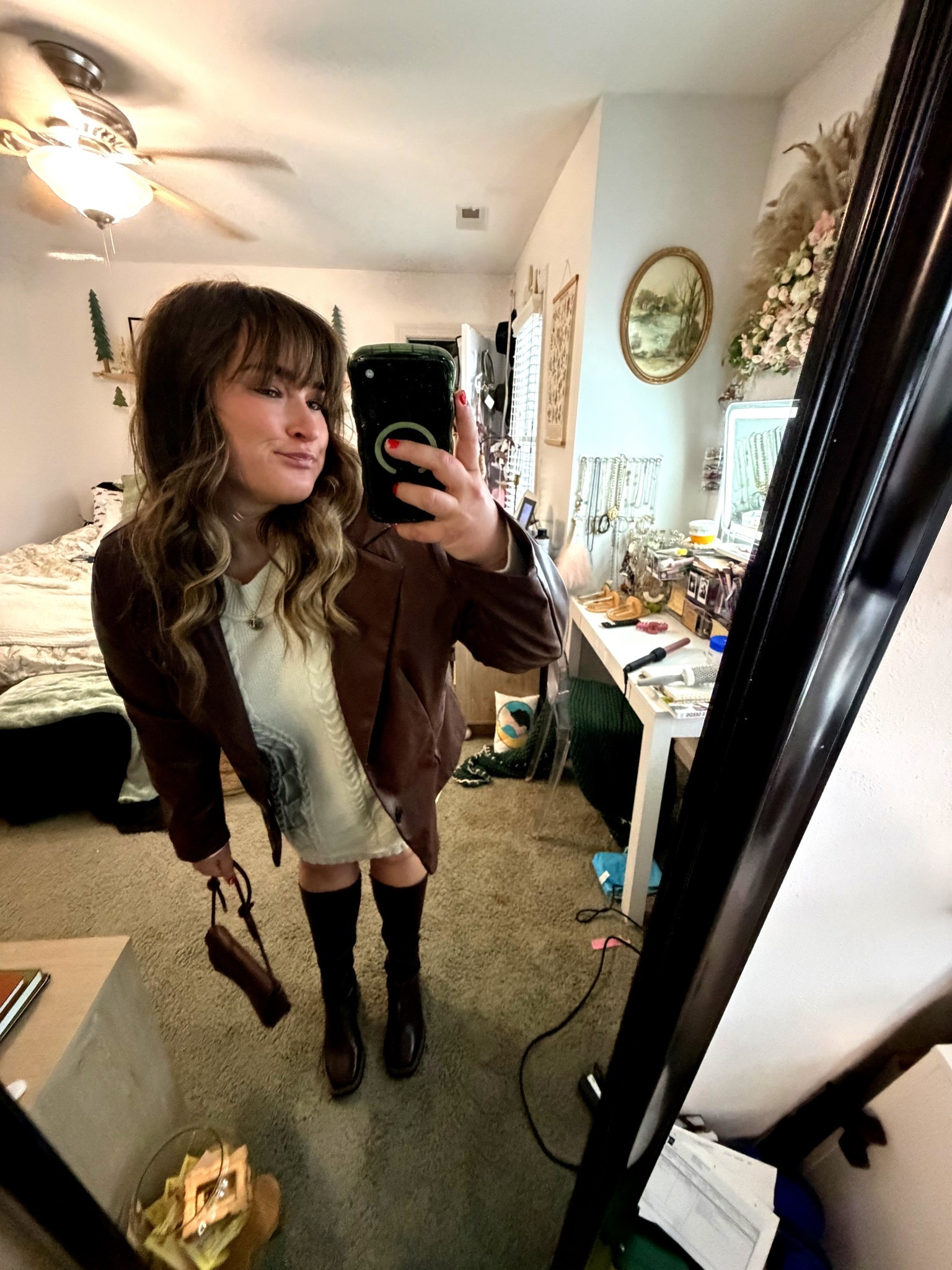 My warmest fit but make it cute! 

#LTKootd #LTKSeasonal #LTKHoliday