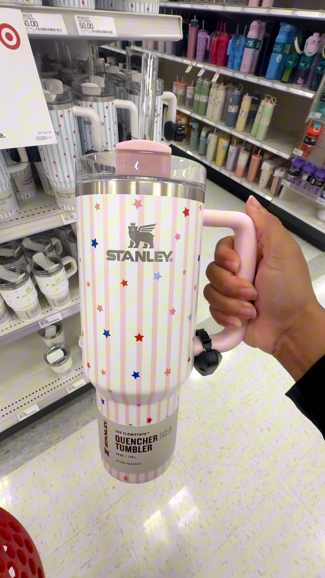 Target just dropped the CUTEST new Stanley cups and this blue starry stripes print is giving summer vibes. These are perfect for iced coffee runs, errands, workouts, and keeping your water cold all day!

#LTKFinds #StanleyCup #TargetStyle #TargetFinds #StanleyTumbler #SummerEssentials
#HydrationGoals #TargetRun #BlueAesthetic #EverydayStyle

#LTKvlog #LTKActive