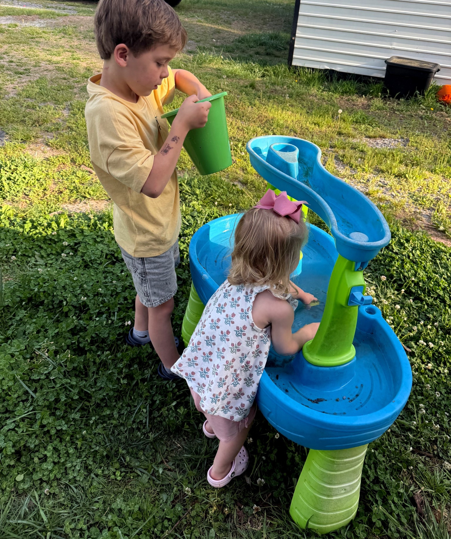 We’ve had this water table since my son was 1 and it has held up SO WELL. Definitely spring and summer outside staple. 

#LTKSaleAlert #LTKmomlife #LTKKids