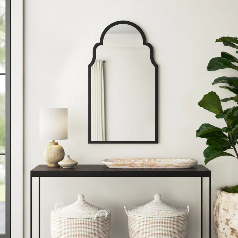 Zamora Arch Metal Wall Mirror | Wayfair North America