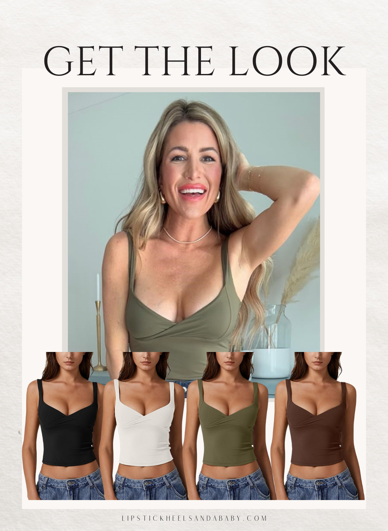 Spring and summer tanks, I’m wearing a size medium.  

 #LTKFindsUnder50 #LTKFindsUnder100