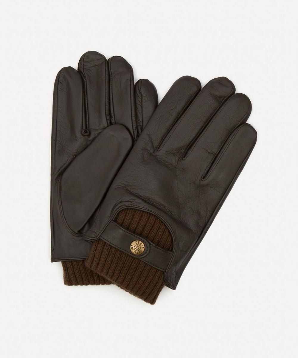 Buxton Touchscreen Leather Gloves | Liberty London (UK)