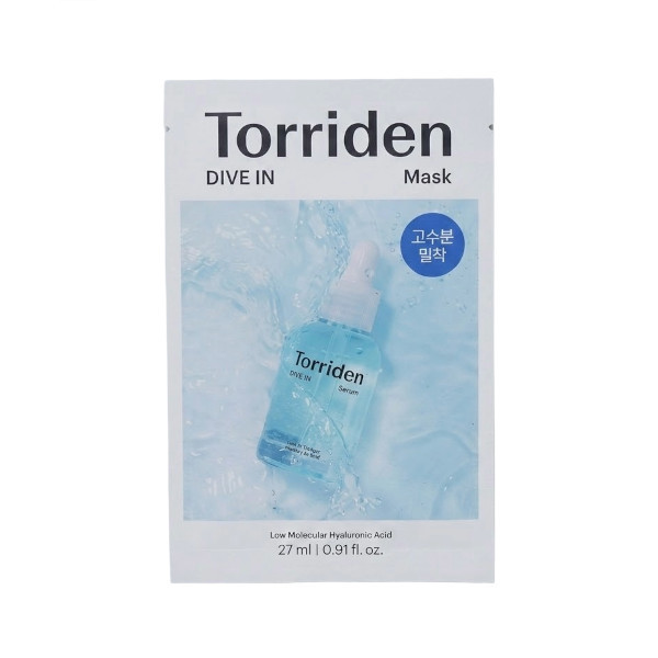 Torriden - DIVE-IN Low Molecular Hyaluronic Acid Mask Pack - 27ml*1ea | Stylevana