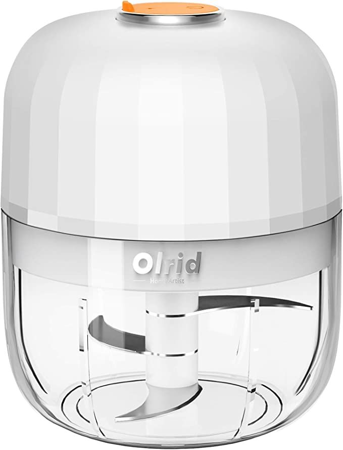 Electric Mini Garlic Chopper, Olrid Mini Chopper Food Processor, Garlic Mincer,Fusible Volume Iro... | Amazon (US)