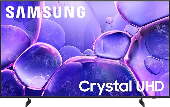Samsung 50-Inch Class Crystal UHD U8000F 4K Smart TV (2025 Model) Endless Free Content, Crystal P... | Amazon (US)