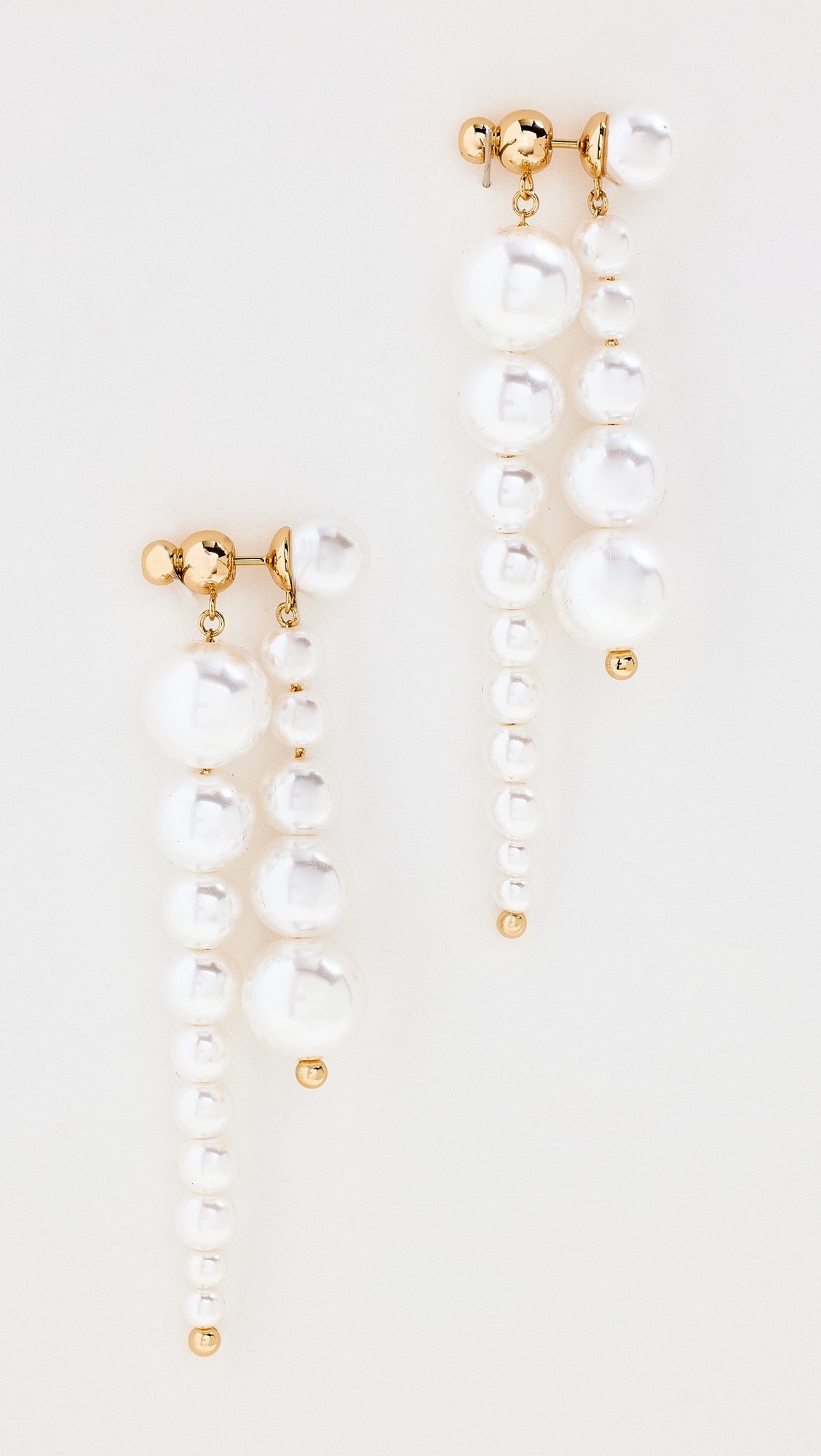 Cult Gaia Loreli Earrings Pearl One Size | Shopbop