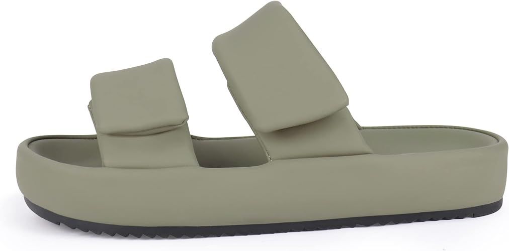 Ortho+rest Women Orthopedic Slides Sandals Adjustable Strap Sandals Comfortable Walking Sandals | Amazon (US)