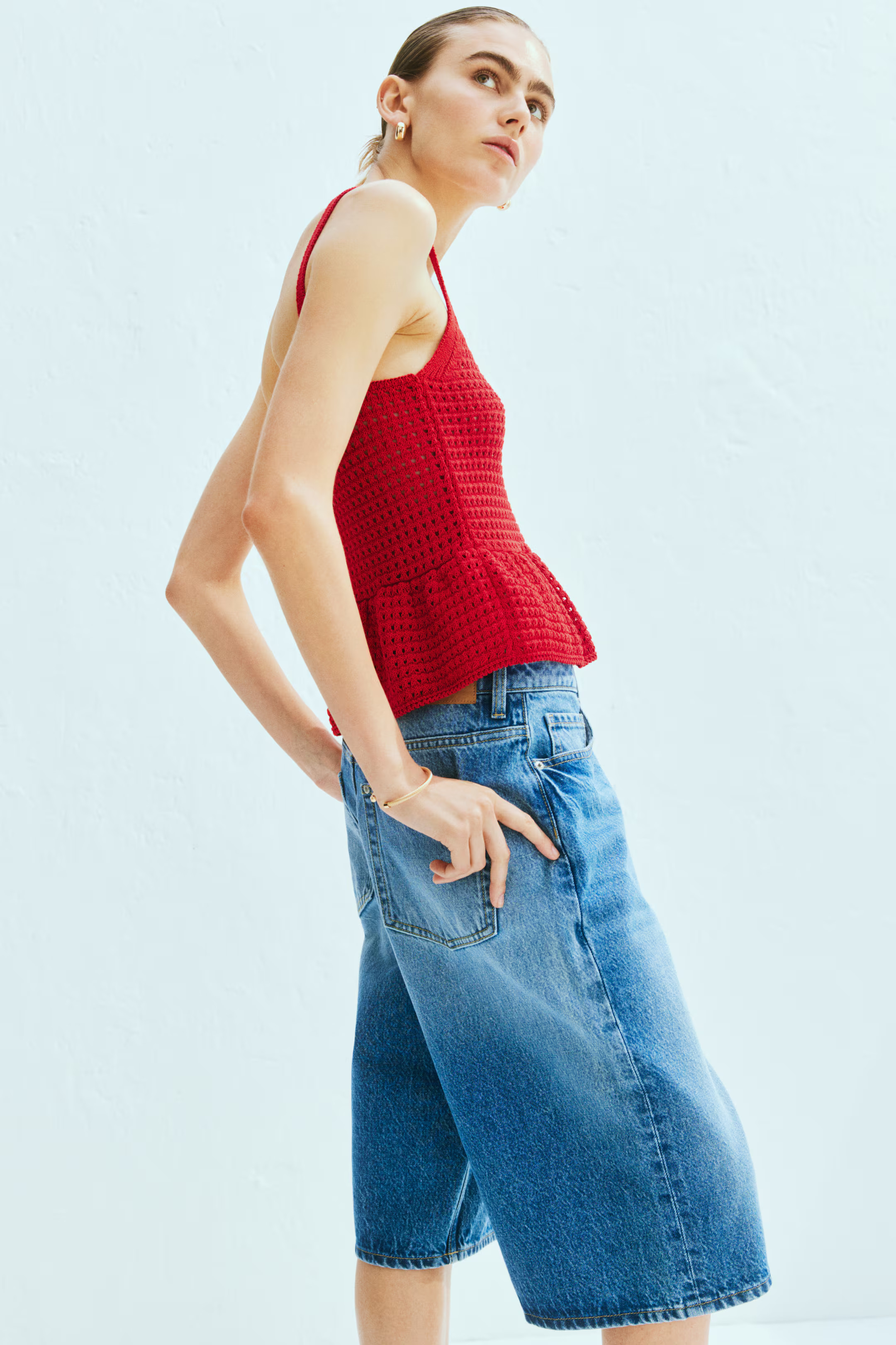 Crochet-Look Strappy Top | H&M (US + CA)