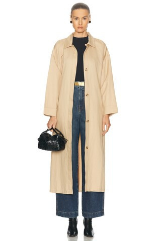 Posse Ruth Coat in Beige | FWRD 