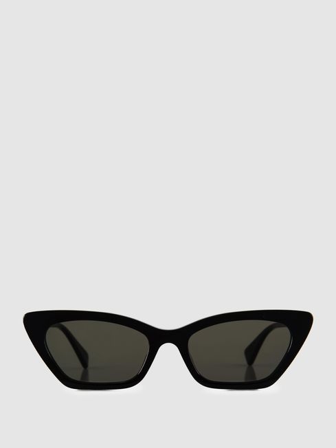 Curry and Paxton Cat Eye Sunglasses | Reiss UK