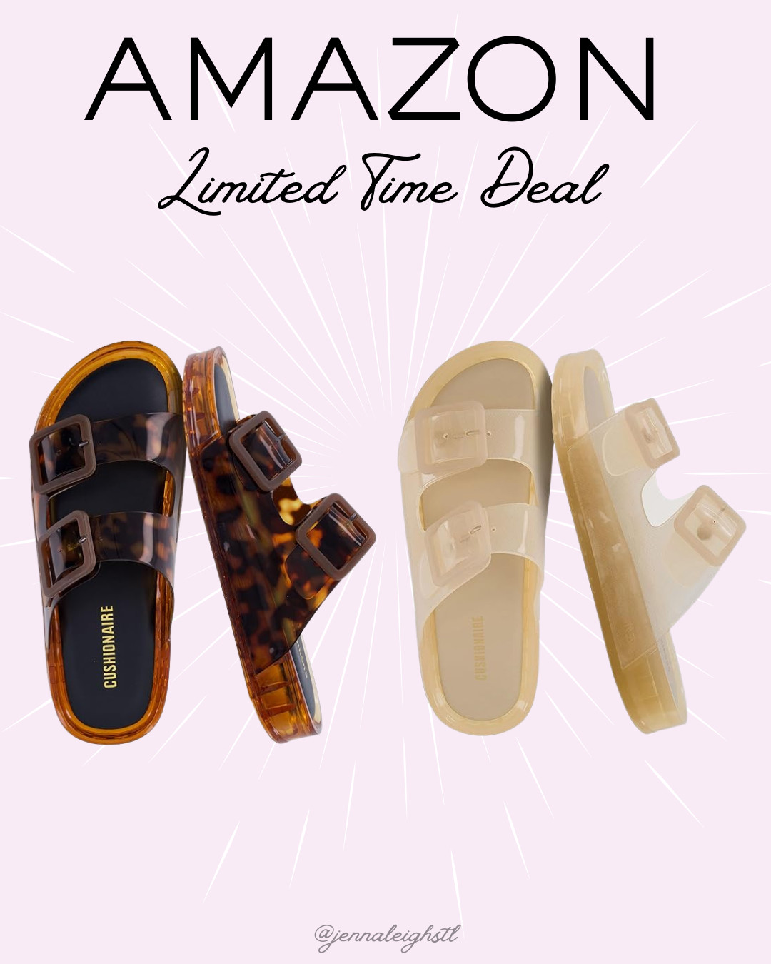 Amazon limited time deal, 31% off these CUSHIONAIRE pool slides. Waterproof, comfy, and perfect for summer, pool days, and vacations. 

 #LTKSaleAlert #LTKMidsize #LTKSwim