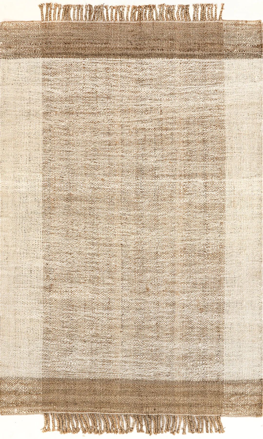 Berdette Jute Solid Rug | Natural | Rugs USA