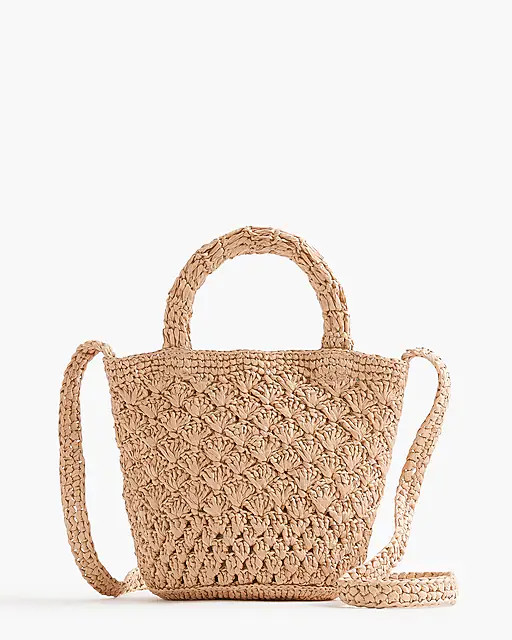 Woven mini tote bag | J.Crew Factory
