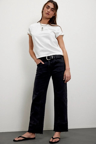 We The Free Risk Taker Mid-Rise Jeans | Free People (UK)