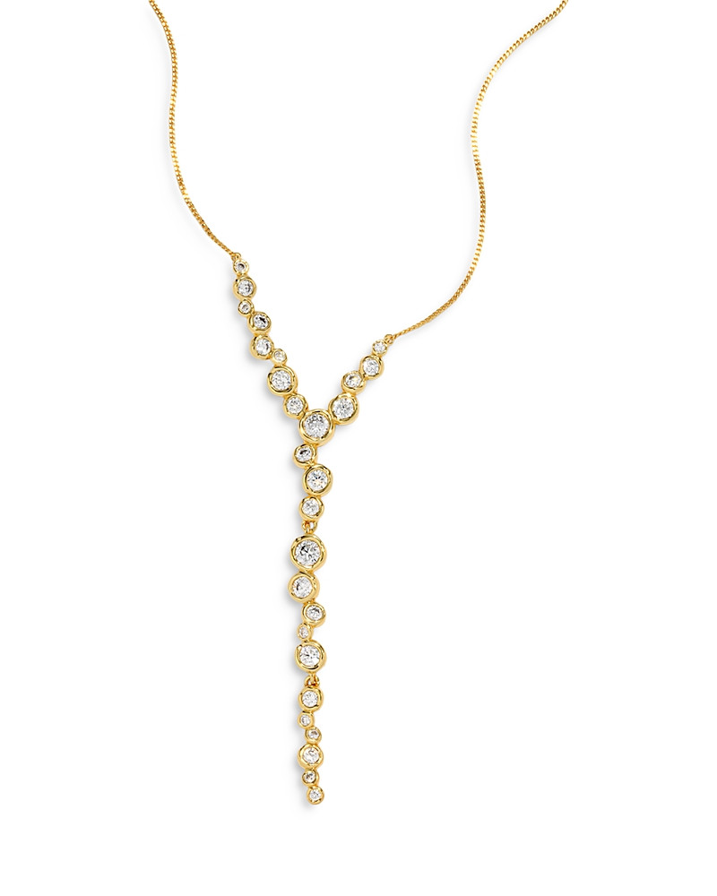 Alexis Bittar Asterales Cubic Zirconia Lariat Necklace in 14K Gold Plated, 16-18 | Bloomingdale's (US)