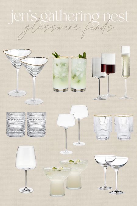 Glassware for cocktails 🍸 #glassware #barware #cocktailgiftidea #wineglasses #coupeglasses #flutedglasses #aestheticglasses #martiniglasses #coupe #amazon

#LTKhome #LTKHoliday #LTKunder50