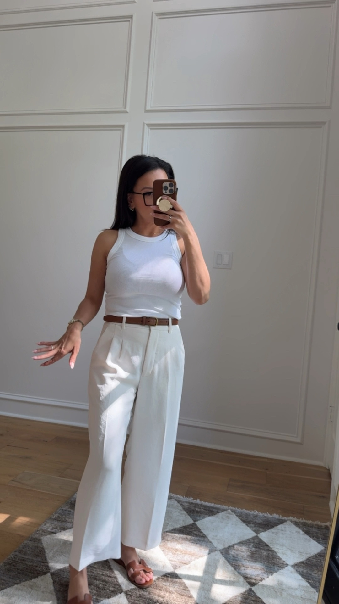 Todays ootd 

Tank - xsmall petite 
Pants - 2 regular 

#LTKFindsUnder100 #LTKGiftGuide #LTKPetite