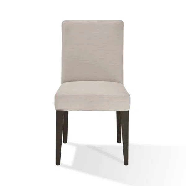 Meria Parsons Chair in Beige (Set of 2) | Wayfair North America