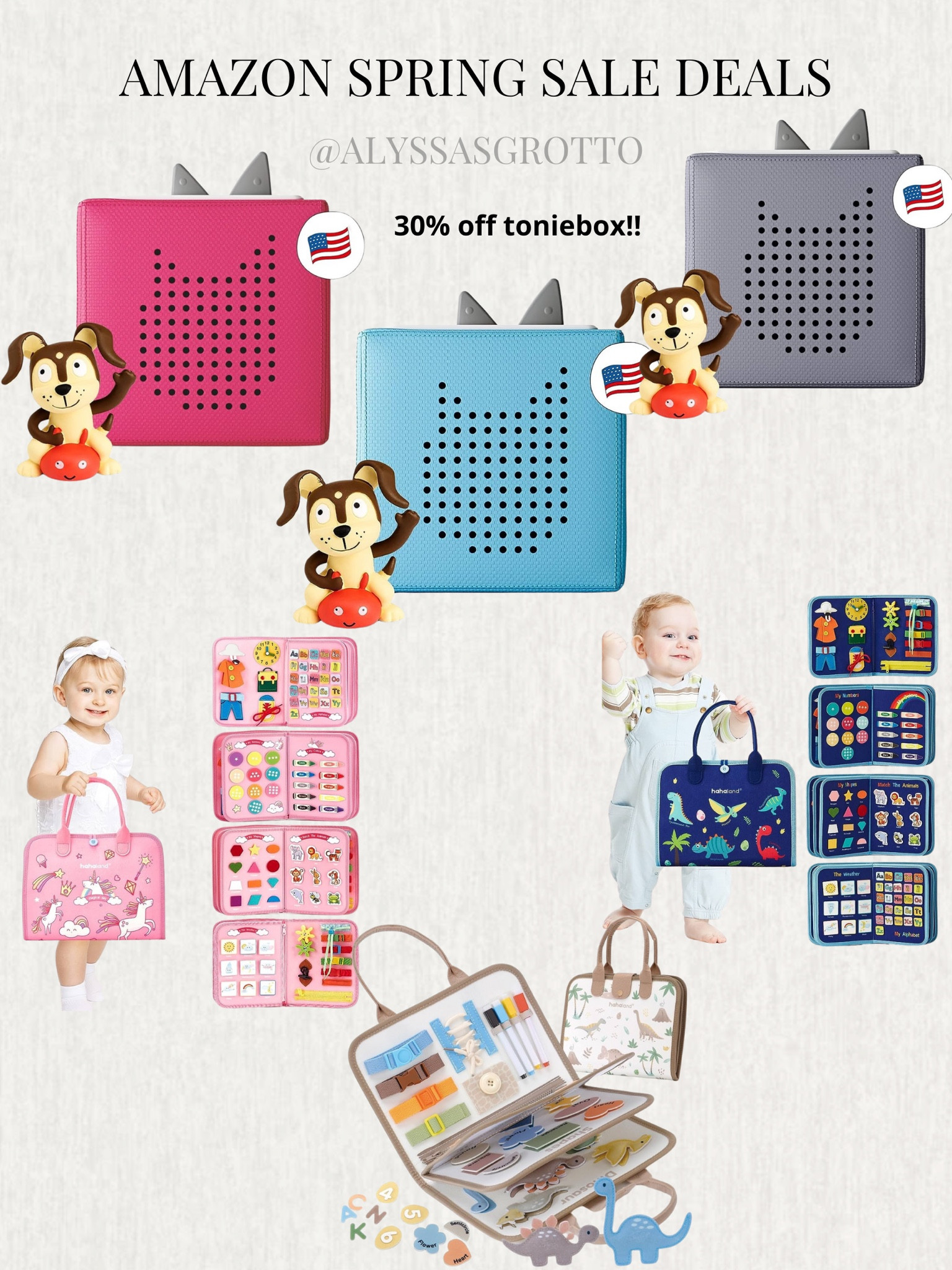 Amazon sale. Spring sale. Toddler travel toys. Toddler toys. Toniebox.

#LTKsalealert #LTKbaby #LTKkids