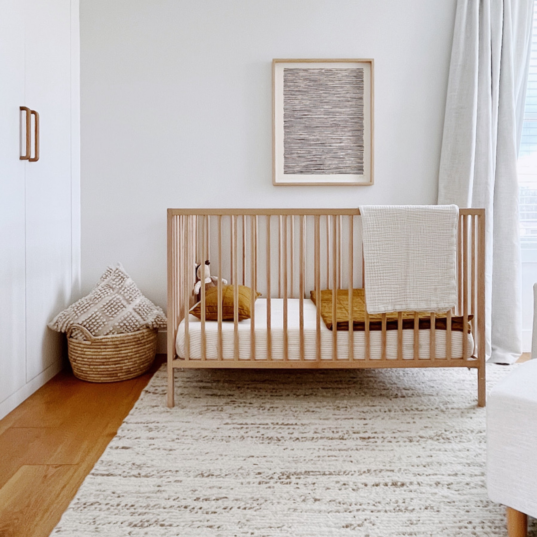 Fresh sheets right off the clothesline before the storms roll through. 🧺 

