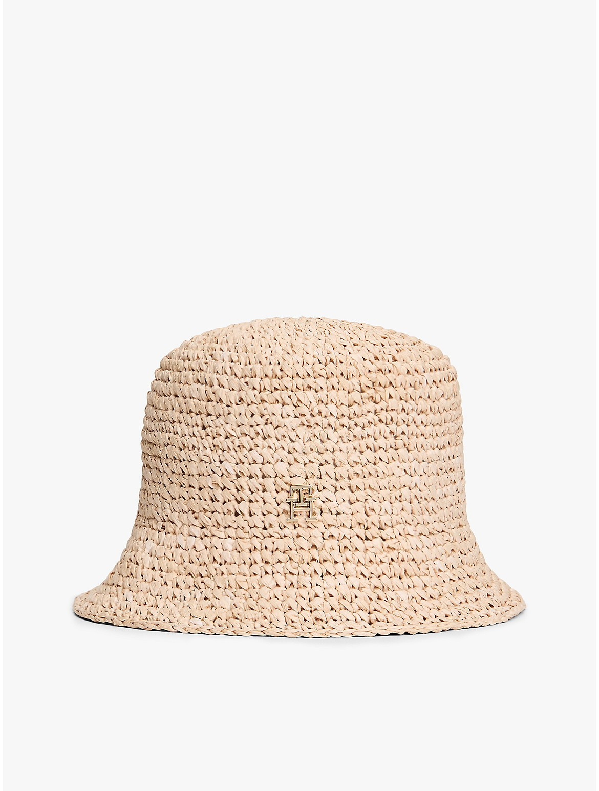 Tommy Hilfiger Women's Crocheted Raffia Bucket Hat - Beige | Tommy Hilfiger (US)