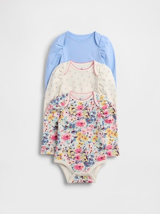 Baby First Favorites Organic Cotton Bodysuit (3-Pack) | Gap (US)