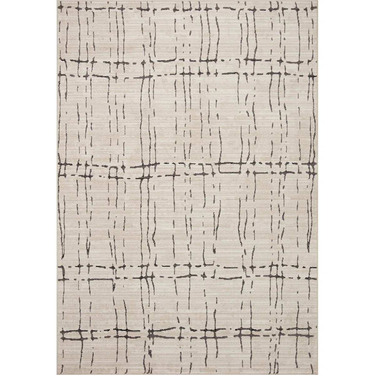 Loloi Darby Sand / Dark Grey Area Rug | Wayfair North America