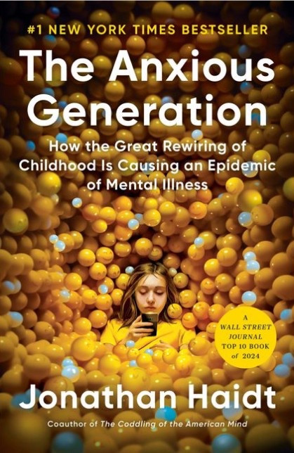 Almost through The Anxious Generation and it is a must read for everybody- parents or not! Lots of insight on phones and our children, the importance of unsupervised play, and encouraging our children to do hard and important things as a way to build confidence. 

#LTKFindsUnder50 #LTKFamily #LTKKids