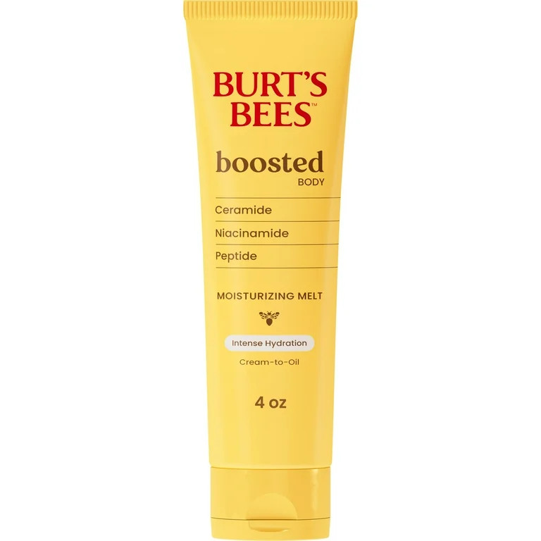 Burt's Bees Boosted Body Moisturizing Melt, Tropical Scent, 4 oz. Tube | Walmart (US)