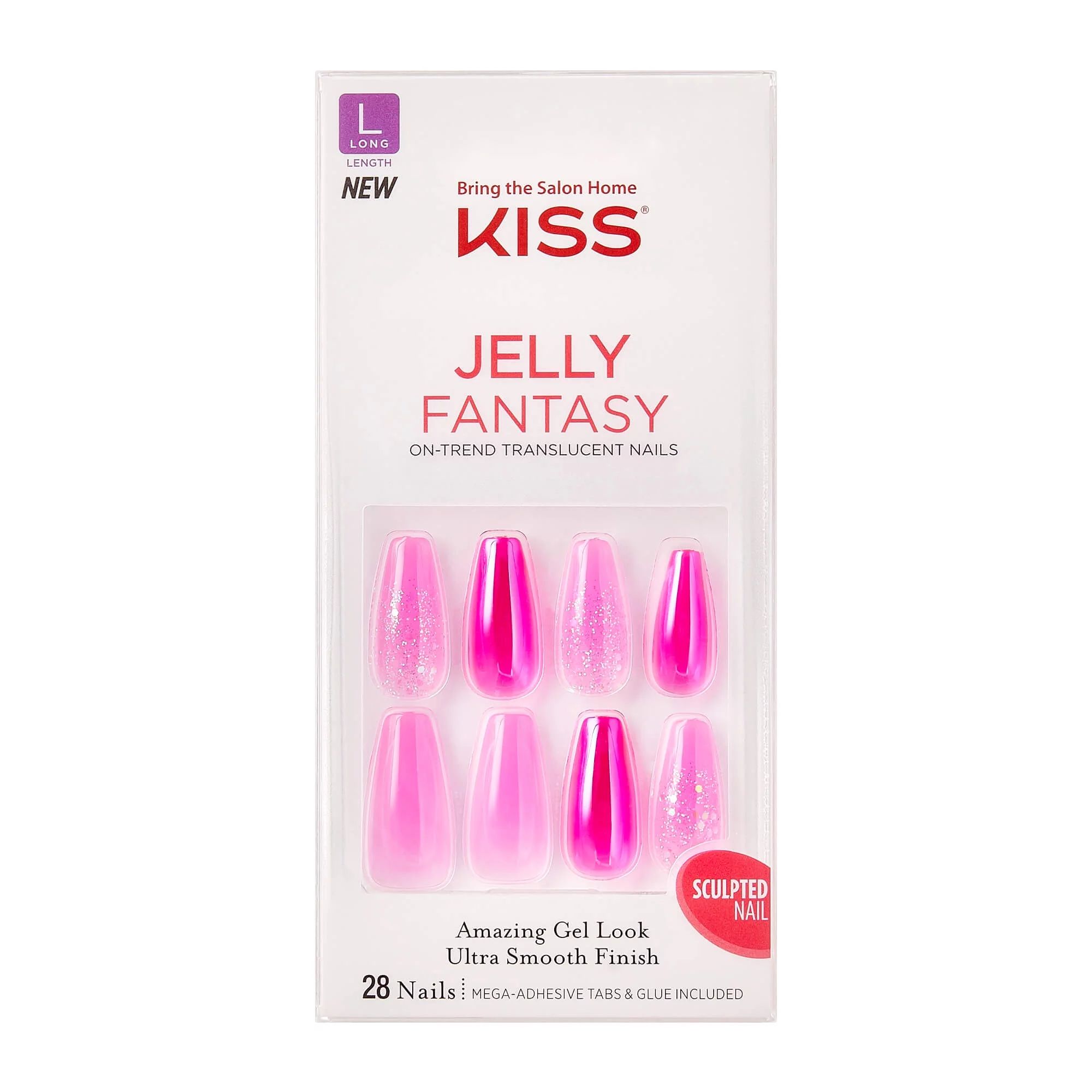KISS Gel Fantasy Jelly Nails - Jelly Baby | Walmart (US)