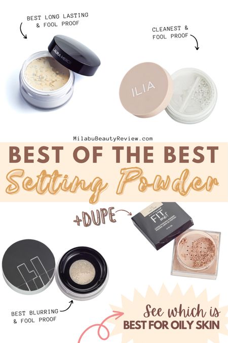 Best of the best setting powders