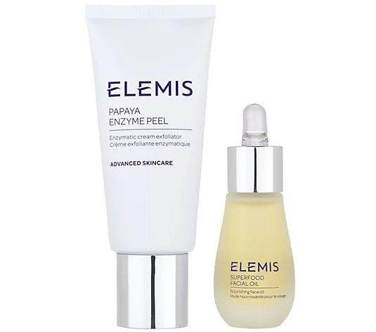 ELEMIS Smooth and Nourish 2-Piece Skincare Set - QVC.com | QVC