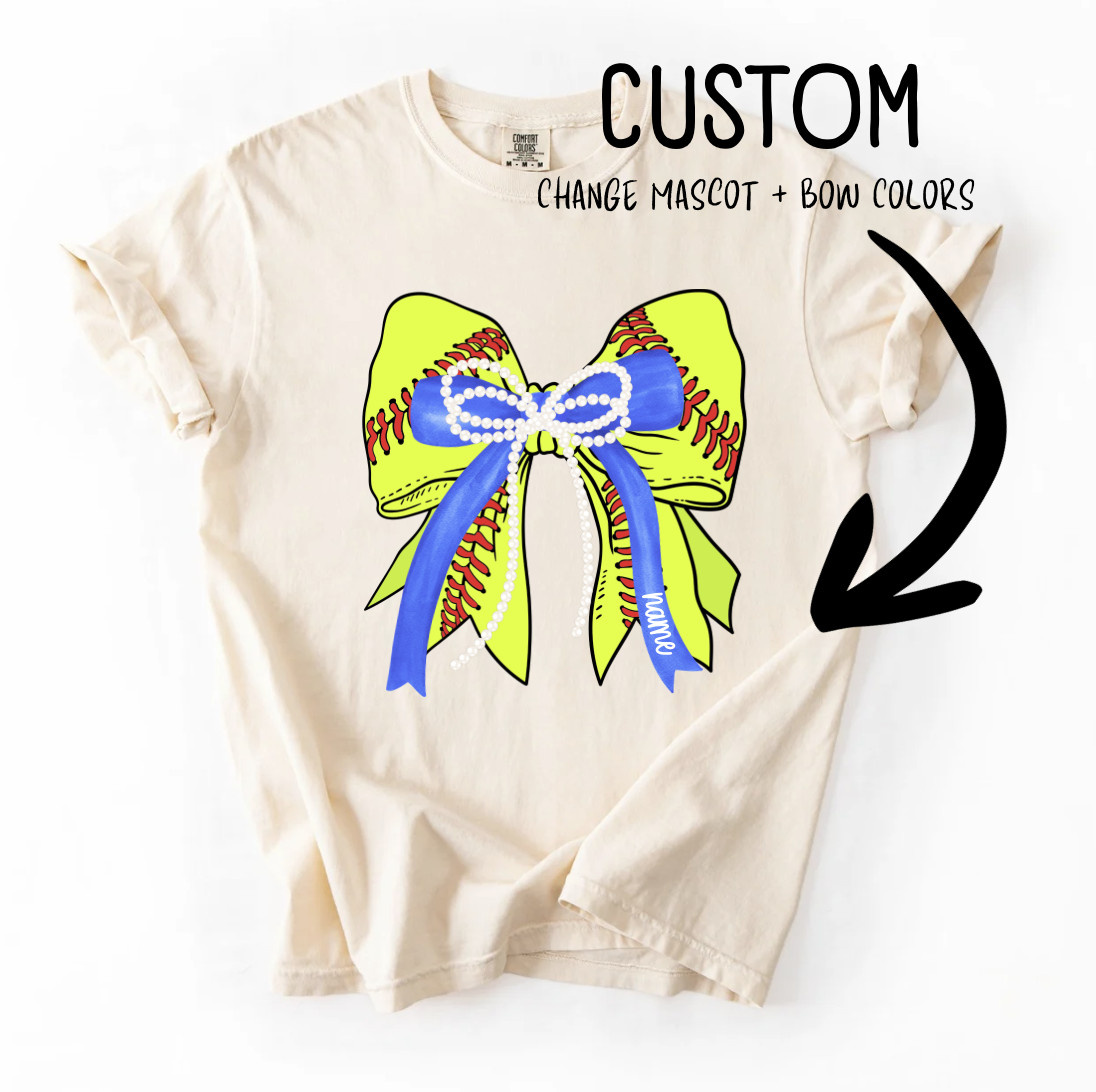 Custom Softball T-Shirt — BECK + PALM BECK+PALM | BECK+PALM