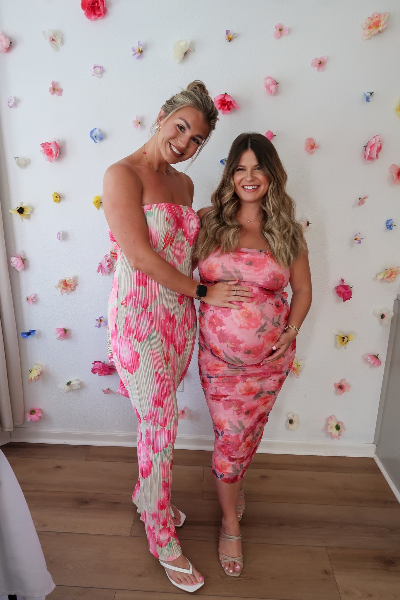 Linking my dress on the left!! Amazon. SUPER STRETCHY & very forgiving in sizing! In a small! TTS or runs slightly big! 

#LTKWedding #LTKStyleTip #LTKSeasonal