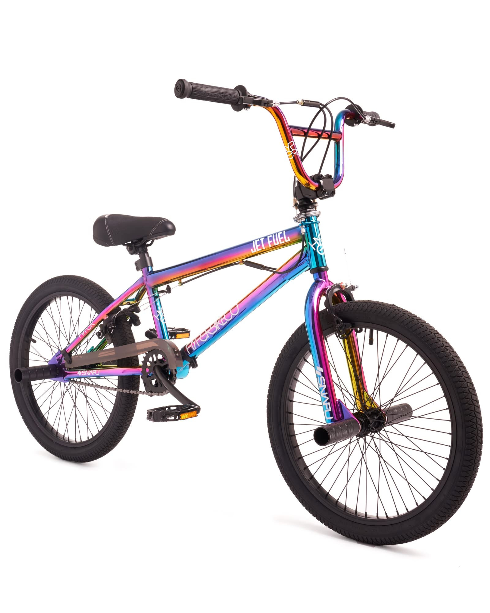 Hyper BMX Bike 20 Inch, Single Speed, Front and Rear Sprockets, Steel BMX Frame. 360 Handlebar Ro... | Amazon (US)