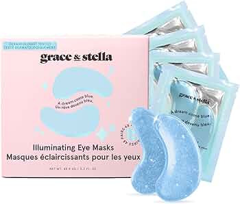 grace & stella Award Winning Under Eye Mask - Reduce Dark Circles, Puffy Eyes, Undereye Bags, Wri... | Amazon (CA)