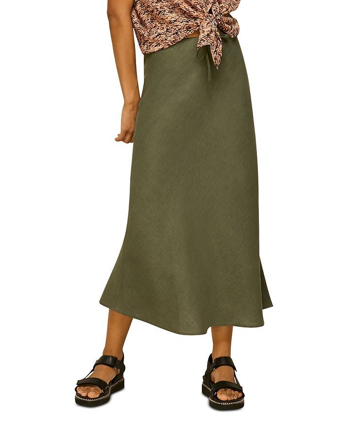 Bias Cut Linen Skirt | Bloomingdale's (US)