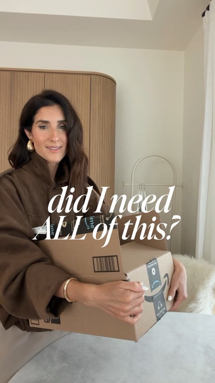 Did I need all of this…. The answer is yes 🙈😅 I’m just shy of 5-7” wearing the size medium bomber jacket #amazonhaul #amazonfind #stylinbyaylin #aylin 

#LTKootd #LTKSeasonal #LTKOver40