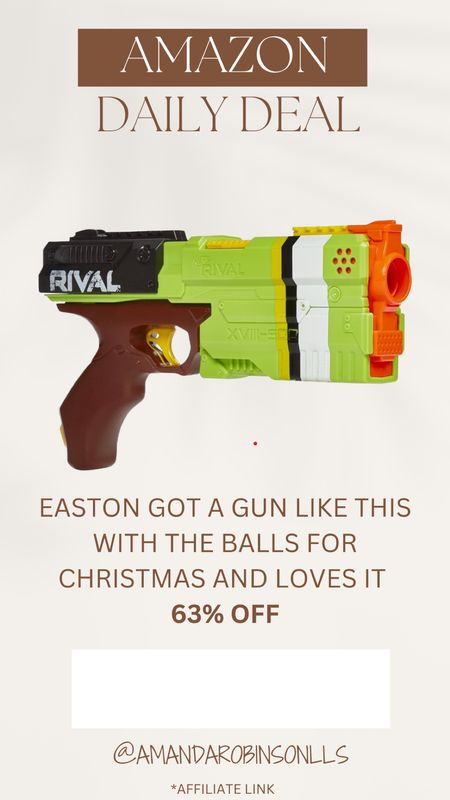 Amazon Daily Deals
Ball blaster gun for kids

#LTKsalealert #LTKkids